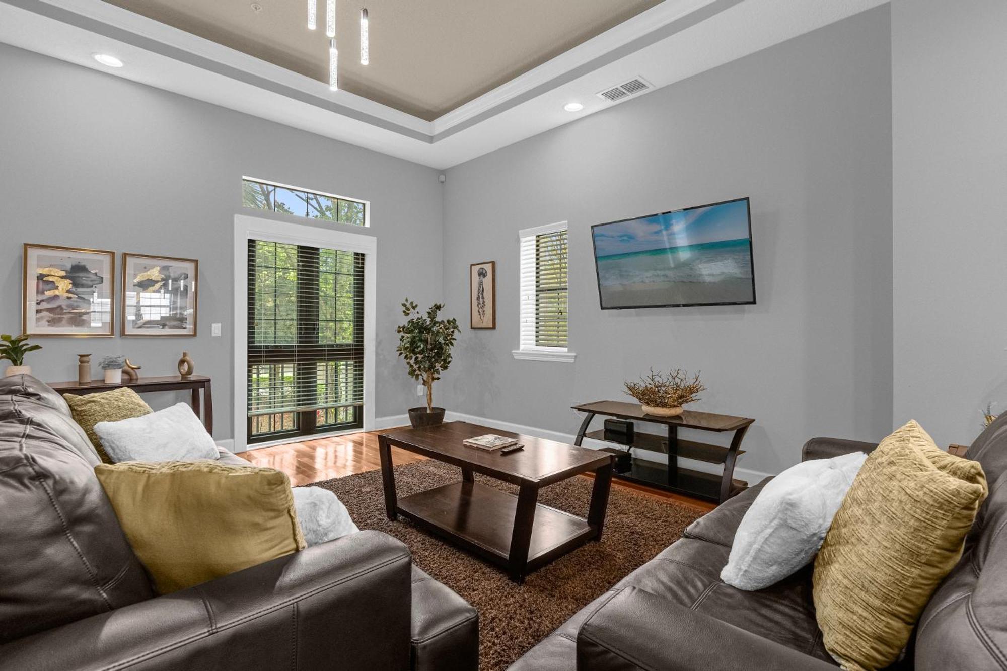 Cozy & Elegant 4Br Enchanted Townhouse - 1 Mile To Disney With Resort Pool, Gym, & Jacuzzi Orlando Exterior photo