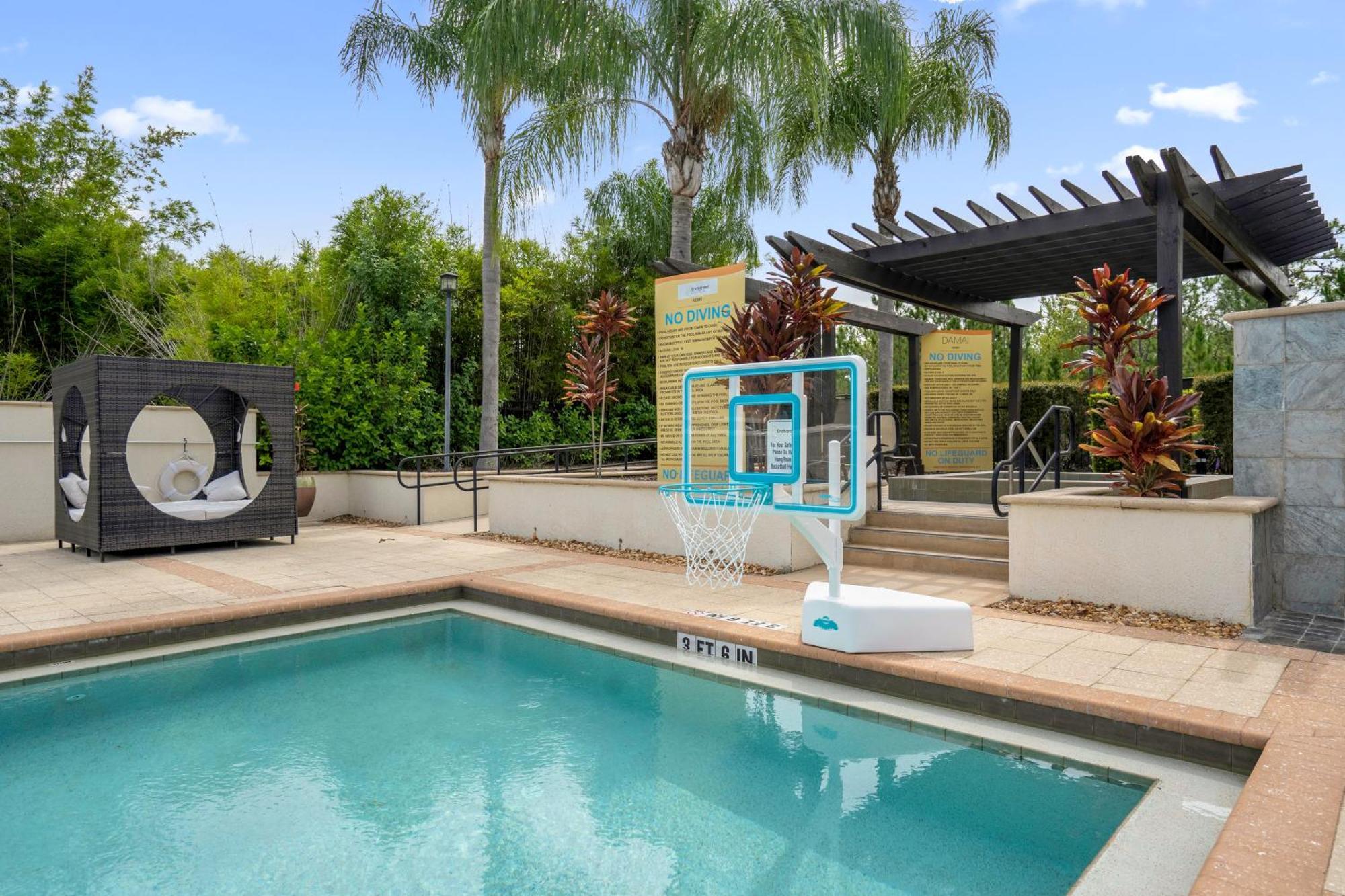Cozy & Elegant 4Br Enchanted Townhouse - 1 Mile To Disney With Resort Pool, Gym, & Jacuzzi Orlando Exterior photo